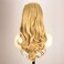DIGUAN One Piece Clip in Hair Extensions Curly Curl Wave Full Head Long 24" 0.35lb 155g U part Synthetic Hairpiece For Women Natural Real Hair Piece (#Ginger Blonde)