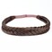 DIGUAN 4 strands Fishtail Synthetic Hair Braided Headband Classic Chunky Wide Plaited Braids Elastic Stretch Hairpiece Women Girl Beauty accessory, 61g/2.2oz(4-Copper Brown)