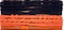 Boho Hair Accessories - Hair Tie Bracelet in Orange, Green, and Black, Elastic Ponytail Holders for Thin or Thick Hair