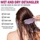 Fiora Naturals Hair Detangling Brush -100% Bio-Friendly Hair Detangler Brush w/Ultra-soft Bristles- Glide Through Tangles with Ease - For Curly, Fine, Women, Men, Kids, Toddlers, Wet and Dry Hair