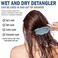 Fiora Naturals Hair Detangling Brush -100% Bio-Friendly Hair Detangler Brush w/Ultra-soft Bristles- Glide Through Tangles with Ease - For Curly, Fine, Women, Men, Kids, Toddlers, Wet and Dry Hair