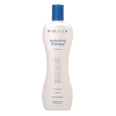 BioSilk Hydrating Shampoo, Replenishes Hair Moisture For Strong, Smooth Hair, Sulfate, Paraben, &amp; Cruelty-Free, 12 Oz