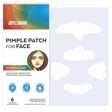 Acne Face Patches-XL (6 sets) Medical Grade   Hydrocolloid Mask for Acne   6 Sets of Large Patches for Breakouts on Nose, Chin, Cheeks &amp; Forehead   Dermatologist Approve