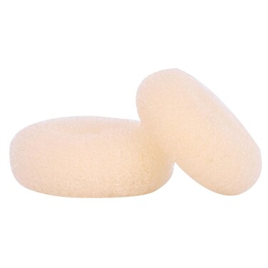 Hair Bun Maker Hair Doughnut Set For Kids Girls and Women, Ring Style Hair Bun Shaper Ballet Buns Maker 6Pcs Donut Sock Bun, Hair Accessories DIY Hair Styles (Beige/2.75&rdquo;)