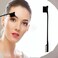 5Pcs Slick Hair Brush Set with 2Pcs Topsy Hair Tail Tool 1Pcs Bristle Teasing Hair Brushes 1Pcs Edge Brush 1Pcs Rat Tail Comb Woman,Girls,Hair Flyaways Styling,Edge&amp;Back Combing biack