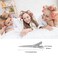 HiJeaton 90pcs Metal Duck Billed Hair Clips for Women Styling Sectioning, Silver Hair Pins for Long Hair, Alligator Curl Loc Clips for Thick Hair Roller, Salon, Bows DIY