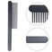 100 Pack Individually Wrapped Comb Disposable Combs in Bulk Plastic Combs Set Hair Combs for Travel, Hotel, Shelter, Homeless, Nursing Home, black