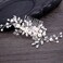 Urberry Bridal Flower Side Hair Clips Pearl Bridal Headpiece Wedding Accessories