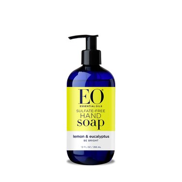 EO Botanical Liquid Hand Soap, Lemon and Eucalyptus, 12 Ounce (Pack of 3)