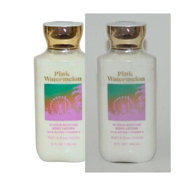 Bath &amp; Body Works Body Lotion Pack of 2, 8oz Each (Pink Watermelon)