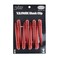 YS Park Shark Clips - Red Metal 8pcs