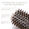 Baasha Hair Brush, Large 3 Inch Round Brush with Boar Bristle, Vented Ceramic Barrel, for Long Hair, Curly Hair, Salon Quality, 1 Count