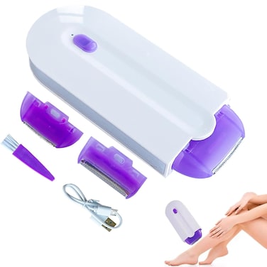 Focusing Silky Smooth Hair Eraser, Epilator Smooth Touch Hair Remover Painless Hair Removal for Women, Light Technology Hair Remove, Silky Smooth Hair Eraser Apply to Any Part of The Body