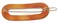 France Luxe Mini Oval Tige Boule Barrette, Tortoise