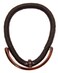 France Luxe Rectangle Pony on Elastic, Tortoise