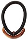France Luxe Rectangle Ponytail Holder - Caramel Horn
