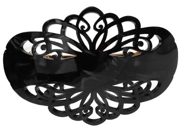 France Luxe Chicago Volume Barrette - Nacro Black