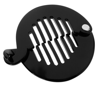 France Luxe Small Yvette Ponytail Clip - Black