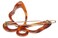 France Luxe Large Cutout Butterfly Tige Boule Barrette - Africa