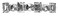 L. Erickson Large Sienna Crystal Barrette - Crystal/Silver