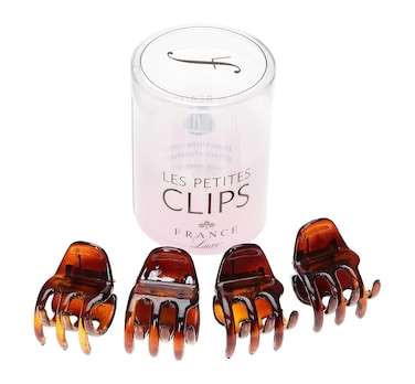 France Luxe Les Petite Clips Small Dainty Jaw 4-Pack - Tortoise