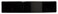 France Luxe Belle Casual Rectangle Barrette - Black