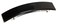 France Luxe Belle Casual Rectangle Barrette - Black