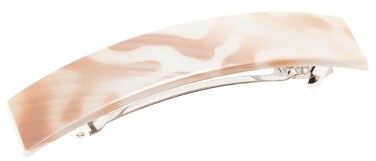 France Luxe Belle Casual Rectangle Barrette - Alba Stone