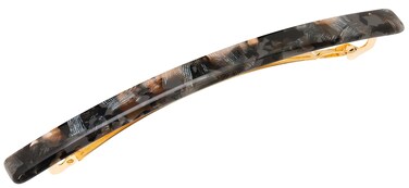 France Luxe Long and Skinny Barrette - Pavlova Black