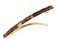 France Luxe Long and Skinny Barrette - Pavlova (Pavlova Brown)