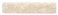 France Luxe Classic Rectangle Barrette - Pavlova - Pavlova White