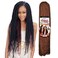 FreeTress Equal Synthetic Hair Braids Double Strand Style Cuban Twist Braid 24" (3-Pack, 1)