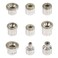 Diamond Microdermabrasion Tips Replacement for Diamond Tip Microdermabrasion Machine, 9PCs Facial Peel Diamond Microderm Tips for Microdermabrasion Device