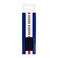 JOHNNY B. Professional Compact Barber Brush, Soft Nylon Bristles (Blue)