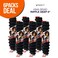 MULTI PACK DEALS! Harlem125 Synthetic Hair Braids Kima Braid Ripple Deep 8" (6-PACK, T1B/BG)