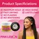 PINK LEMON Braiding Gel (5 oz) - Maximum Hold, No Flaking, Long Lasting Hold, High Shine. For Micro, Inter, Dread, Faux, Loc, Twist, Braid, Edge.