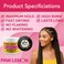 PINK LEMON Braiding Gel (10 oz) - Maximum Hold, No Flaking, Long Lasting Hold, High Shine. For Micro, Inter, Dread, Faux, Loc, Twist, Braid, Edge.