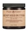 Hemp Seed Butter 4 oz. 100% Pure Raw Fresh Natural Cold Pressed. Skin Body and Hair Moisturizer, DIY Creams, Balms, Lotions, Soaps.