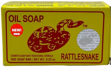 Jabon de aceite de vibora de cascabel (140g) jabon para la cara y todo el cuerpo- Ayuda a eliminar el acne y pa&ntilde;o/Rattlesnake soap (4.93 (1)