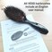 VESS Combing Mix Cushion Brush C-501, Wild Pig Bristle and Nylon Hair- Natural Radiance Smoothing Hair Brush