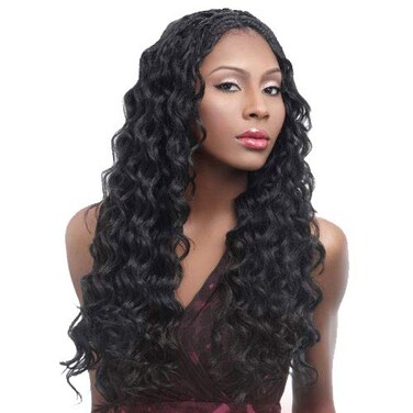 Harlem125 Synthetic Hair Braids Kima Braid Ocean Wave 20" (6-Pack, 27)