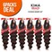 Harlem125 Synthetic Hair Braids Kima Braid Ocean Wave 20" (6-Pack, 33)