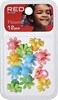 RED by Kiss 12 Pieces Clips, Flower Claw Clip for Hair Braids, Hair Clips, Kids Hair Accessory Clip, Small Mini Cute Strong Hold Thin Hair Clips Girls Women Kids