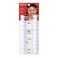 RED by Kiss 10 Pieces 16mm Ball Hair Ties, Bubble Ponytail Holders for Kids Girls Children Women Baby Toddlers, Twin Bead Colorful Elastic Hair Accessories, Cute Hair Bands with Balls (White)