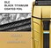 RED Pro Titanium Foil Shaver Cord/Cordless Shaver for Men, Powerful Electric Razor USB-C Rechargeable, Up to 170 Minutes of Run Time, Quiet, Durable and Portable (Matte Gold)