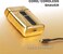 RED Pro Titanium Foil Shaver Cord/Cordless Shaver for Men, Powerful Electric Razor USB-C Rechargeable, Up to 170 Minutes of Run Time, Quiet, Durable and Portable (Matte Gold)
