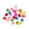 RED by Kiss 24 Pieces Kids Barrettes, Self Hinge Plastic Hair Clips for Girls Toddler Kids Baby, 80s 90s Cute Colorful Cartoon Design Hair Pin Hair Accessories (Butterfly Matte)