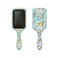 Red by Kiss Designed Brush, Easy Hair Detangling &amp; Styling, Scalp Massage &amp; Smoothing Hairbrush, Comfortable Cushion Pad, Wet Dry Hair (Square Aqua Marble)