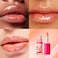 Ruby Kisses Lip Oil Booster, Hydrating Lip Gloss with Nourishing Natural Oil Blend, Jumbo Wand for Easy Application, Non-Sticky Formula (Coral)