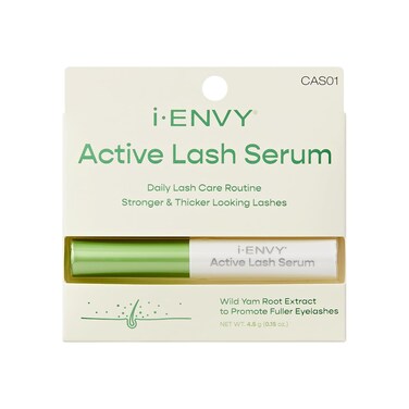 i-ENVY Cluster Palette Active Lash Serum, Daily Lash Care for Stronger &amp; Thicker Lashes, Wild Yam Root Extract for Hair Loss Prevention, Botanical Ingredients Infused